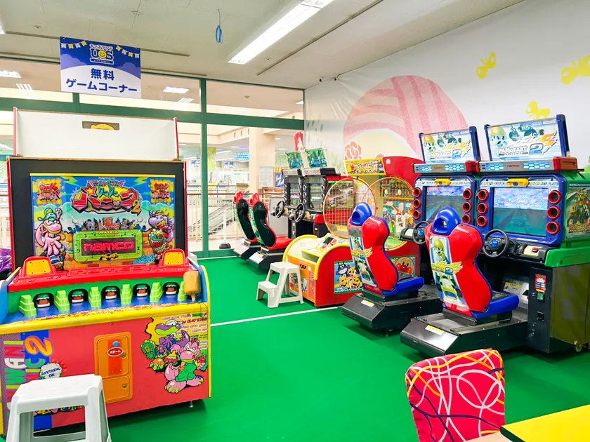 フリープレイのゲームコーナー