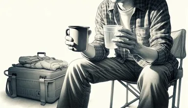 アウトドア用のよくある容器