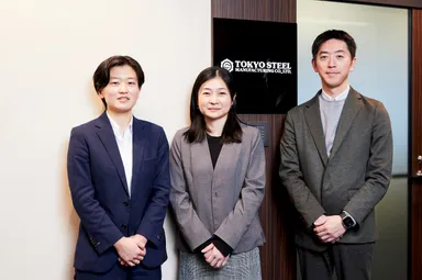 東京製鐵 倉掛氏、松並氏、酒井氏