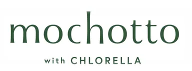 mochotto with CHLORELLA ロゴ