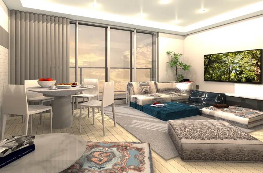 【コーディネート事例】“かっこ良くて楽しい”がキーワードのファミリーリビング