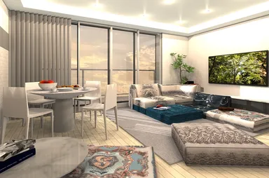 【コーディネート事例】“かっこ良くて楽しい”がキーワードのファミリーリビング