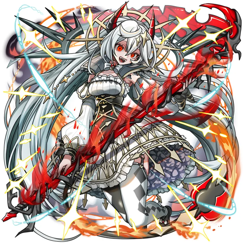 新キャラクター「焔鎌の白き刃エルフェナ」