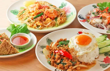 本格タイ料理をタイ旅行気分でお楽しみいただけます