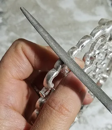 ぽっちり制作途中　アップ