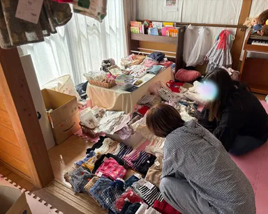 寄付活動もしています