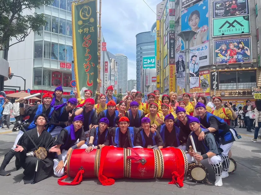 東京中野区新風エイサー