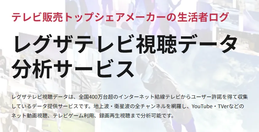 レグザテレビ視聴データ