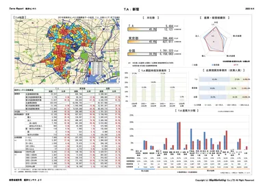 経済センサス活動調査レポートのサンプル