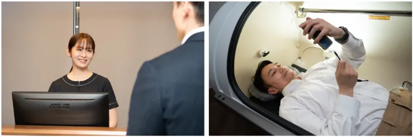 気軽に入店できて、スマホの充電もできます