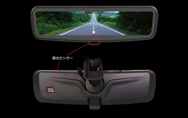 明るさ自動調整機能