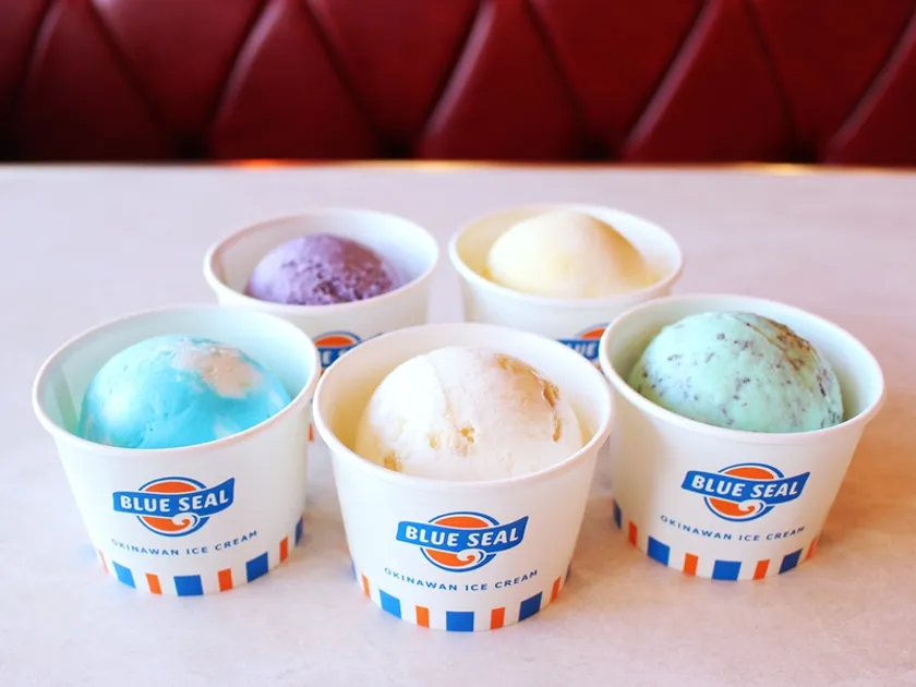 ブルーシールアイス
