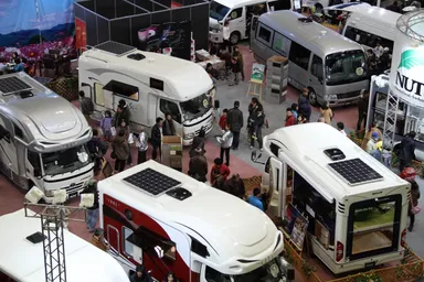 名古屋キャンピングカーフェア ブース