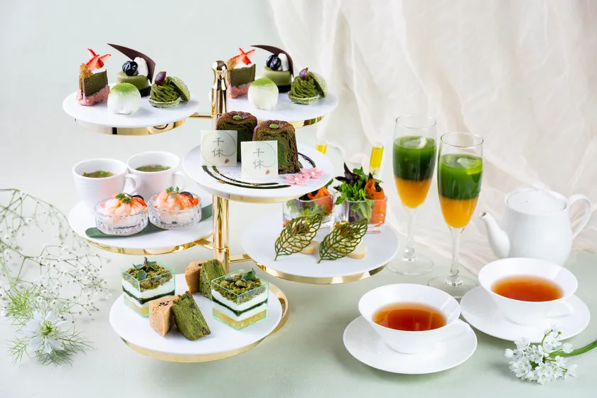 お抹茶アフタヌーンティー ~Collaboration with 千休~