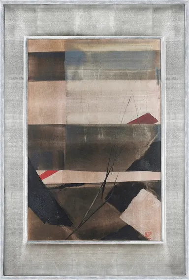 篠田桃紅作品画像-霞-Between