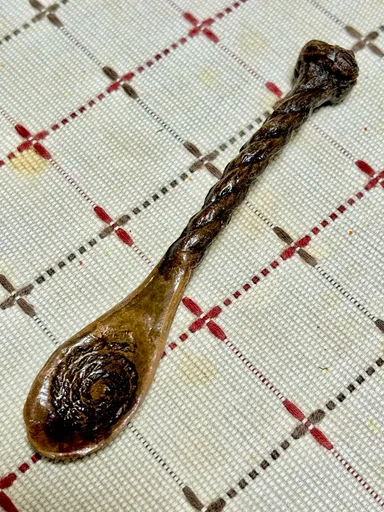 縄文の遮光器土偶のスプーン