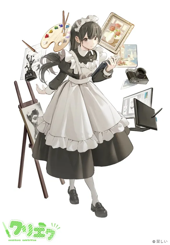 『クリエク』イメージイラスト