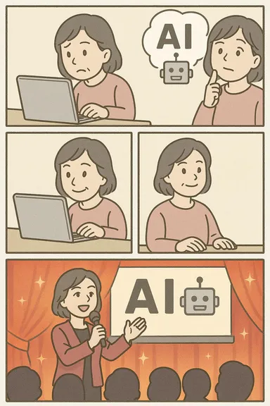 “わからない”から“教えられる”へ。 AIとの出会いが私を変えた