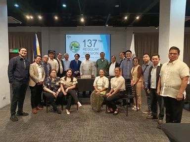 人材提携に向けたモンテンルパ市の市議会へ表敬訪問