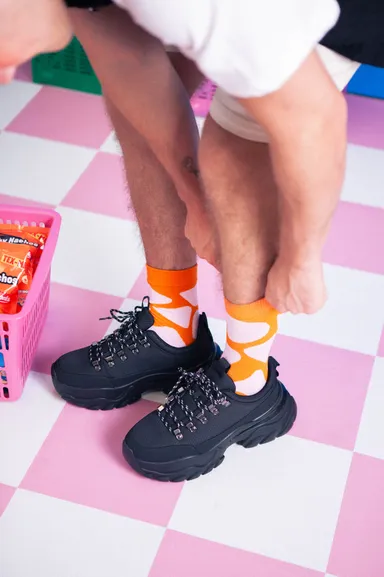 Crunchy Nachos Orange(クランチー・ナチョス・オレンジ)着用イメージ