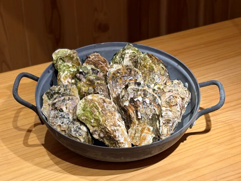 ぷりぷり蒸し牡蠣