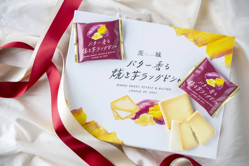 バター香る焼き芋ラングドシャ