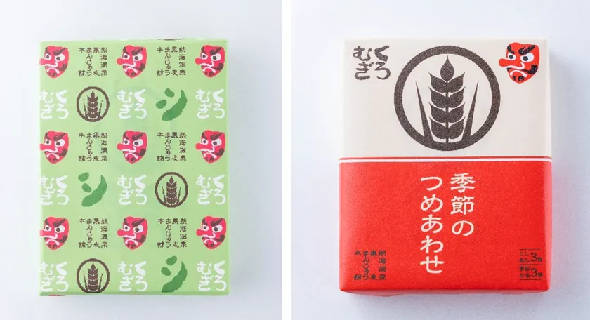 ずんだまんじゅう6個箱/季節のつめ合わせ