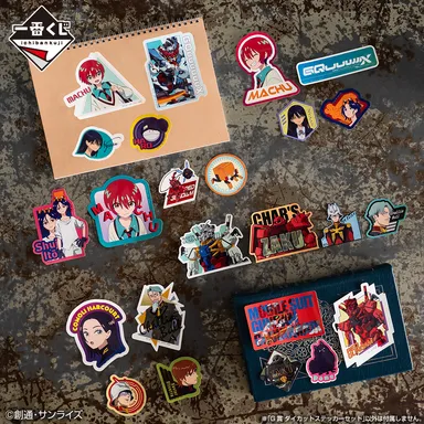 G賞：ダイカットステッカーセット(イメージ)