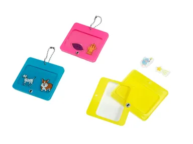 アクリルスライドキーホルダー