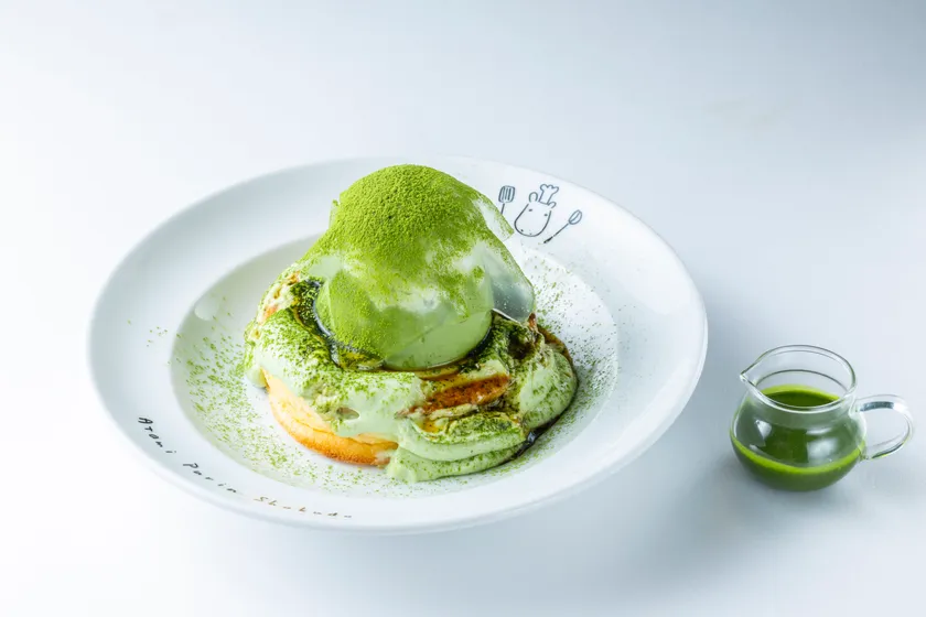 抹茶づくしのぷるんぷるんパンケーキ 1,450円