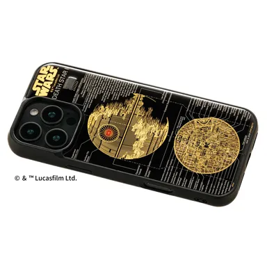 FLASH DEATH STAR 基板アート iPhone 16Pro Maxケース　ななめ