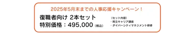 人事応援 特別キャンペーン