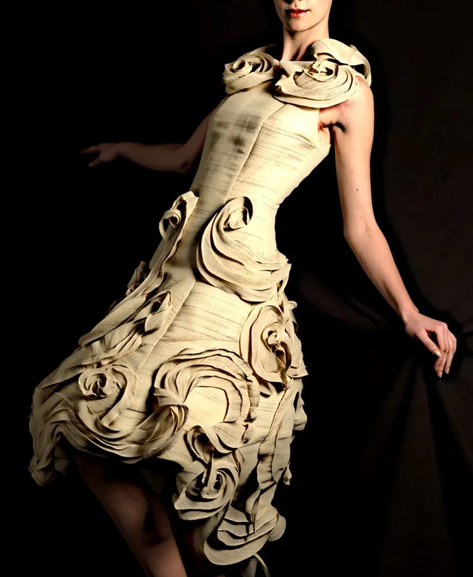 フラクタルドレス 視覚認識学者とのコラボ