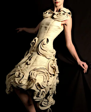 フラクタルドレス　視覚認識学者とのコラボ