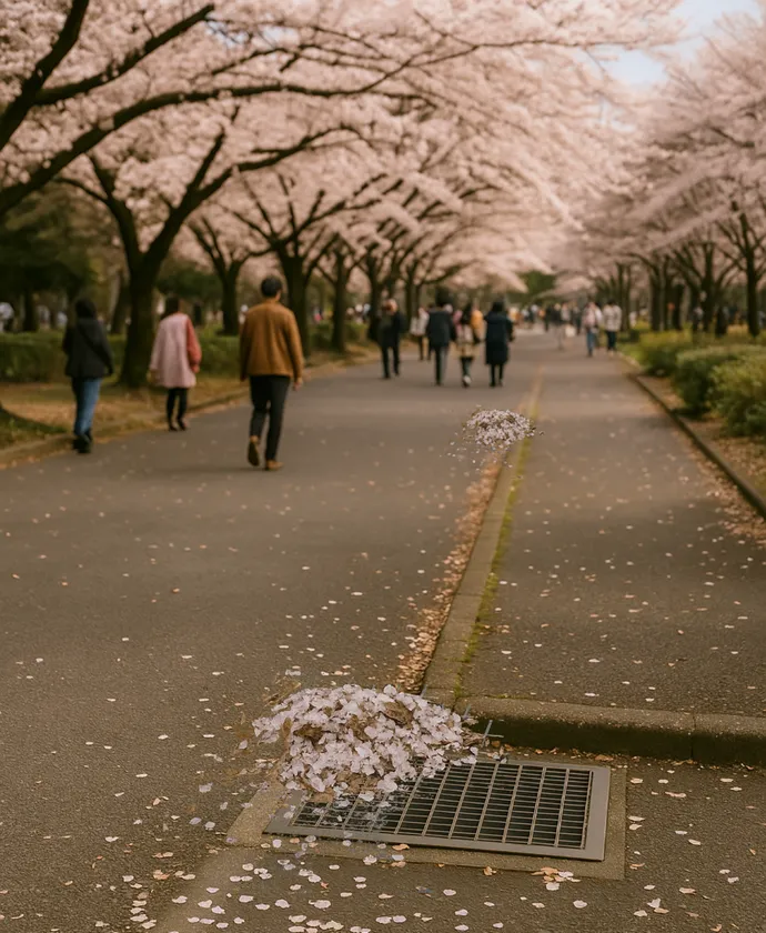 桜並木イメージ