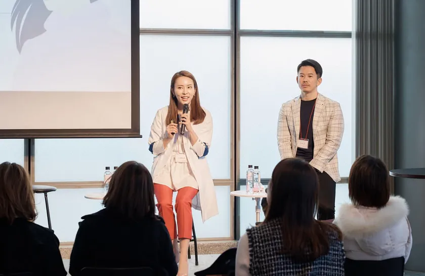 (左) 櫻井 夏子/(右) 坂上 翔一郎