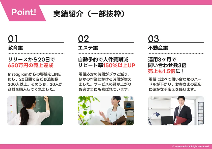 実績紹介(1)