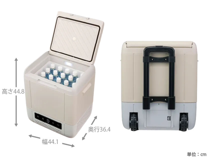 18リットルは500mlペットボトル20本収納可