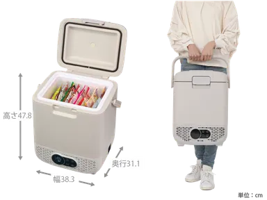 場所を取らずに置ける12リットル