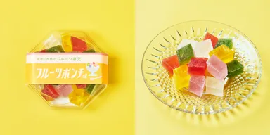 岡伊三郎商店　フルーツ寒天 フルーツポンチ味