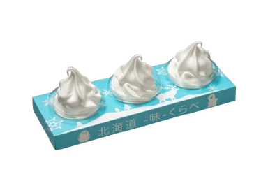 ミルクデザイン３種ソフトクリーム