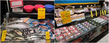 鮮魚コーナーをリニューアル