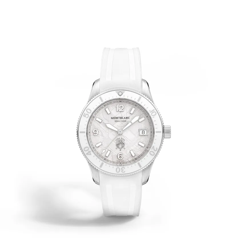 モンブラン アイスシー オートマティック デイト ゼロ オキシジェン 38mm(ホワイトダイヤル)