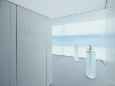 ゼロ オキシジェン技術を搭載したウォッチを体験できるスペース