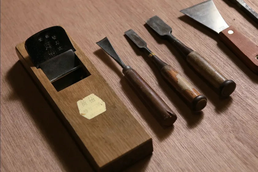 木工手仕事の道具