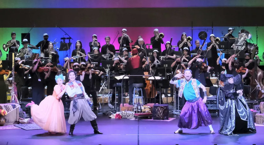 物語付きクラシックコンサート『アラジンと魔法の歌』2021年公演(撮影:三枝近志)