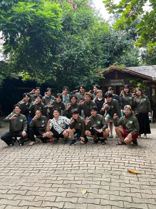 土木建築学生さんメンバー21人