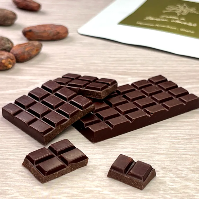 ガーナ産カカオのチョコレート