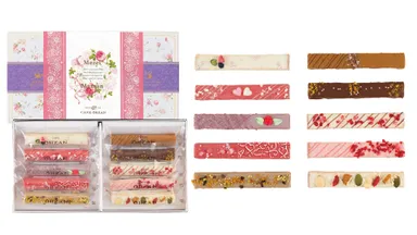 カラフルなチョコレートが目を引きます