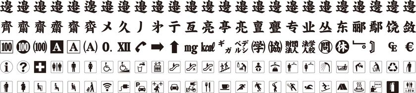 DynaFont外字マエストロ特徴その1